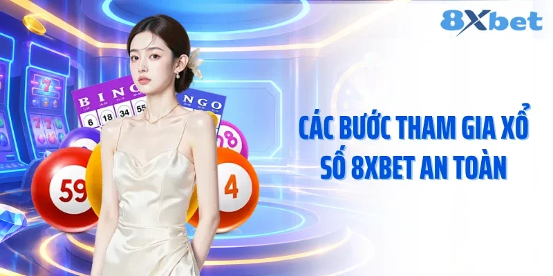 Các bước tham gia xổ số 8xbet an toàn