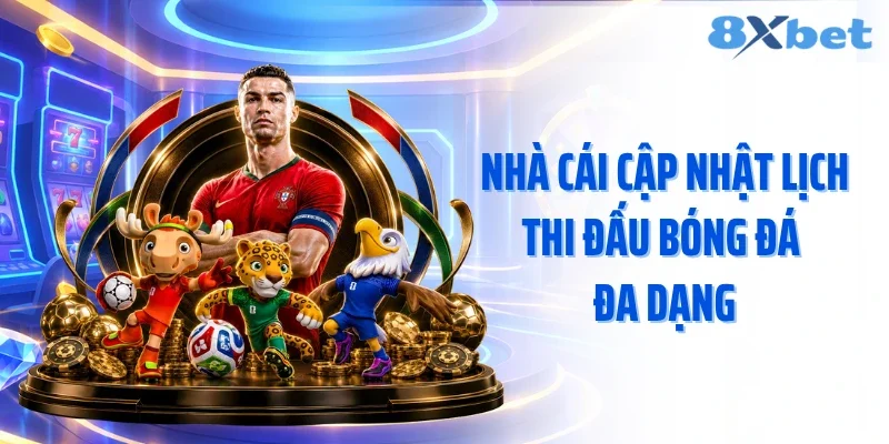 Nhà cái cập nhật lịch thi đấu bóng đá đa dạng